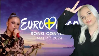 REACTION| ITALY ANGELINA MANGO “LA NOIA” EUROVISION 2024 🇮🇹 🥭