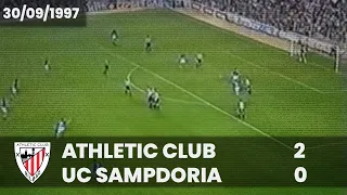 ⚽️ [Copa UEFA 97/98] 1/32 final (Vuelta) I Athletic Club 2 - Sampdoria 0 I LABURPENA