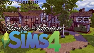 The Vampire Diaries (Mansão Salvatore) │ The Sims 4 (Speed Build)