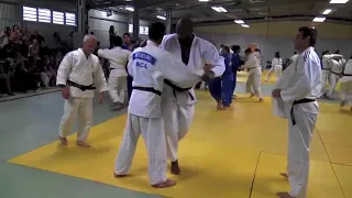 Un entraînement avec Teddy Riner