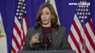 VIDEO NOW: Vice President Harris discusses electric vehicles