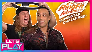 RIDDLE and DAMIAN PRIEST go for the locker room record!!! - Ring Fit Adventure Superstar Challenge