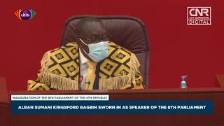 Alban Bagbin delivers acceptance speech after being sworn in as Speaker of Parliament |Citi Newsroom