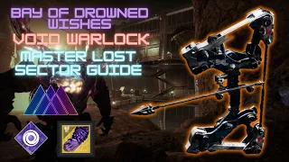 Veles Labyrinth Void Warlock Master Lost Sector Flawless Guide w/ Leviathan's Breath