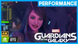 Marvel's Guardians of the Galaxy 4K Max Settings RT Ultra DLSS Quality | RTX 3090 | i7-8700K