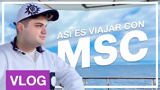 PRIMER CRUCERO CON MSC 🛳 ¿LO RECOMIENDO? 🥸 MSC MAGNIFICA