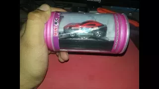 Unboxing Coke Can Mini RC Racing Car / Mini Car Radio Control de Gearbest.com