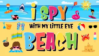 I Spy Beach | Fun Brain Game for Kids | Alphabet Search and Find Game