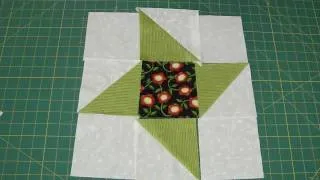 Make a Friendship Star Quilt Block Using Turnovers - Turnover Week