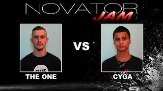 NOVATOR JAM 2013 | 1x1 battle 14 | THE ONE vs  CYGA