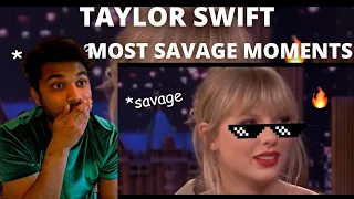 Taylor Swift SAVAGE and funny moments (UK REACTION!!)