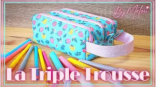 FREE #DIY Tutorial: My Tips for Sewing THE TRIPLE SCHOOL KIT By Mélou 🥰