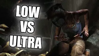 Tomb Raider 2013 - LOW vs ULTRA Graphics Settings Test