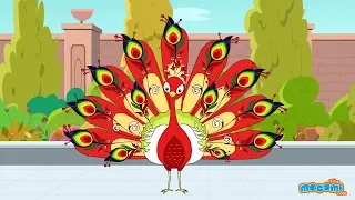 Tenali Raman and the Red Peacock- Tenali Raman Stories in English | Moral Stories for Kids by Mocomi