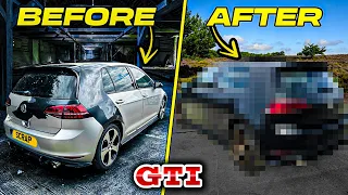 I TRANSFORMED MY VW 480BHP GOLF GTI FOR £350!