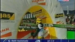 Matti Hautamaeki - 227.5m - Planica 2003 (Polish commentary)