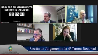 TJGO -  4ª Turma Recursal - Sessão de Julgamento transmitida ao VIVO em  16/03/2022 às 09h