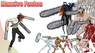 Every Titan-Shifter + Chainsaw Man Fusion The Compilation | Maxxive Jumpo