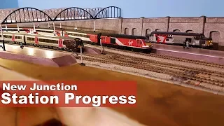 New Junction - Station Progress | Retaining Walls