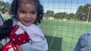 Journée férié foot toujours avec Dina