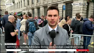 Elections 2024 | SA expats continue voting in London on Sunday: Sam Ashoo reports