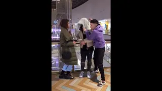 kissing prank | Kissing prank compilation | Kissing prank tiktok challange |  #prank #Shorts pt12