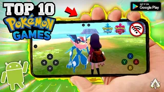Top 10 BEST Pokemon Games For Android in 2024 - High Graphics Emulator Edition
