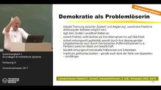 Staatlichkeit und Demokratien im Vergleich - 9/12 - Prof. Dr. Werner J. Patzelt