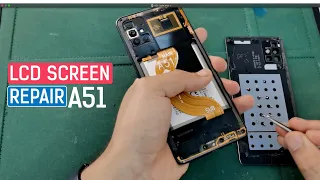 Samsung A51 Lcd screen repair Sm-A515f touch replacement Restoration broken phone