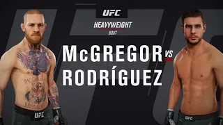 UFC Conor Mcgregor vs. Yair Rodriguez Fight the strong based on Taekwondo!