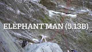 Elephant Man (5.13b) Red River Gorge