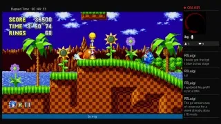 NEED THOSE EMERALDS!!! Sonic Mania SPECIAL STAGE GRIND!!!