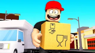 ZOSTAŁEM KURIEREM w ROBLOX! (Delivery Simulator)