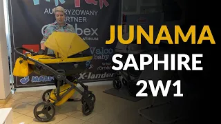 JUNAMA SAPHIRE 2IN1 STROLLER REVIEW - BOBOZAKUPY.PL