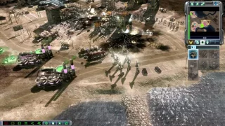 GDI vs Brutal Nod Skirmish | Coastline Chaos | Command & Conquer 3: Tiberium Wars Gameplay