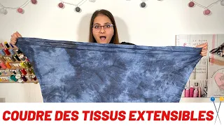 COMMENT COUDRE DES TISSUS EXTENSIBLES ? [TUTO COUTURE]