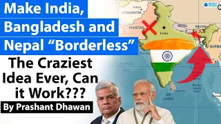 India without any borders? Sri Lankan President suggest borderless India Sri Lanka Nepal Bangladesh