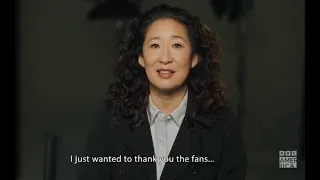 Thank You from the Cast of Killing Eve | Sandra Oh