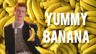 Rick Astley Eats Banana