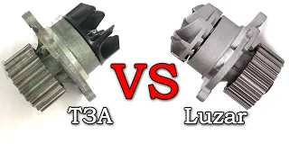 ТЗА vs Luzar. Водяной насос (помпа) ТЗА. Какой у нее срок службы? Чем лучше Luzar (видеоотзыв)?