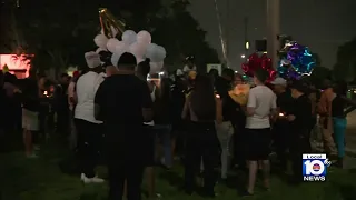 Loved ones hold vigil for former NFL player from South Florida who died in motorcycle crash