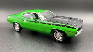 Building a 1970 Plymouth AAR Cuda Scale model from Revell