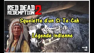 Squelette Géant  Si-Te-Cah (légende indienne)   RED DEAD REDEMPTION 2