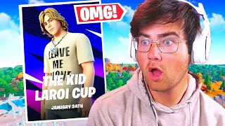 I Competed in KID LAROI's Tournament in Fortnite... (Fortnite Competitive)