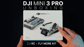 DJI MINI 3 PRO - UNBOXING (DJI RC + Fly More Kit)