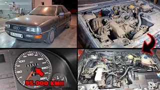 RESCATO un Audi 90 con solo 95.000km y dejo el  MOTOR como NUEVO💥