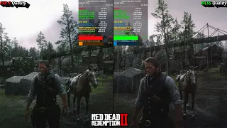 Red Dead Redemption 2 DLSS VS FSR 2 4K | RTX 4090 | RX 7900 XTX