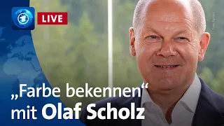 "Farbe bekennen": Fragen an Bundeskanzler Scholz nach dem G7-Gipfel