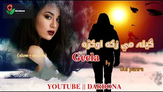 geela me zka aokra||geela pashto song |(Slowed+reverb)gul panra (slowed+reverb)