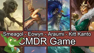 Smeagol vs Eowyn vs Araumi vs Kitt Kanto EDH / CMDR game